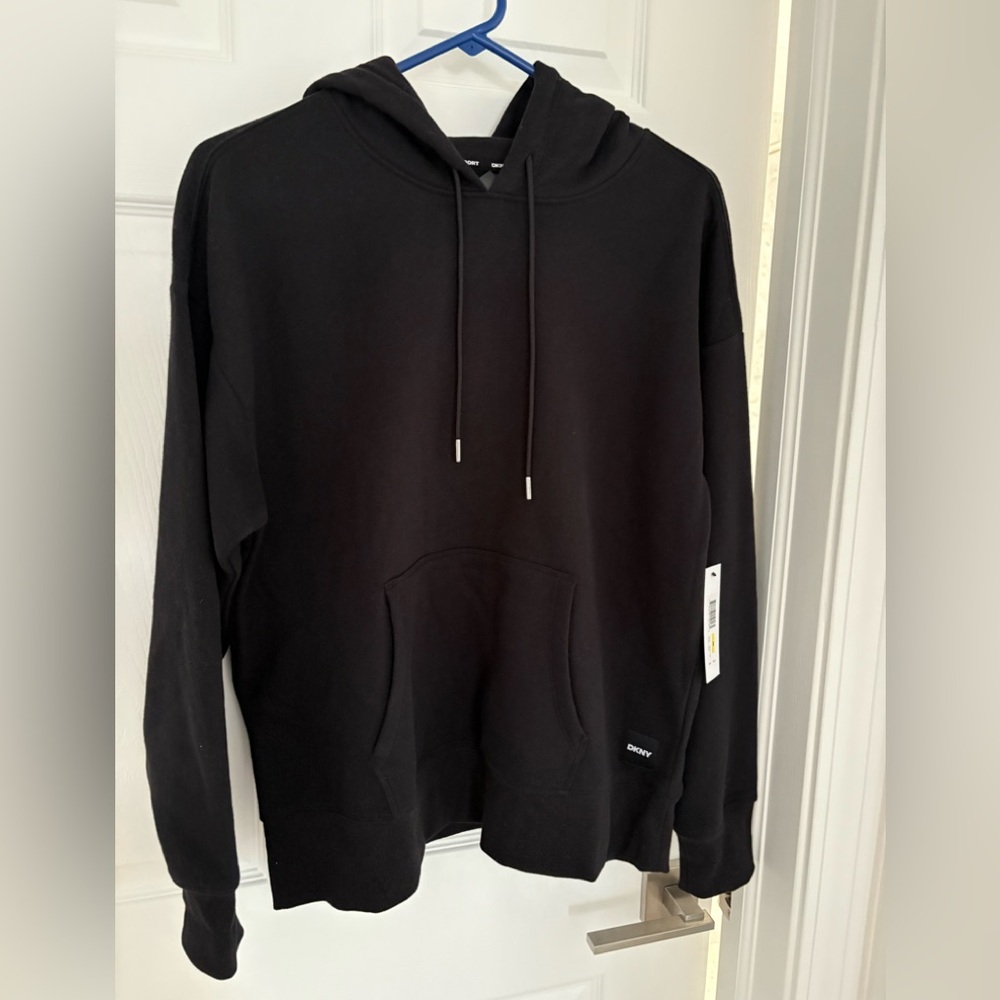 DKNY SPORT DKNY Black Hoodie Sweater size M